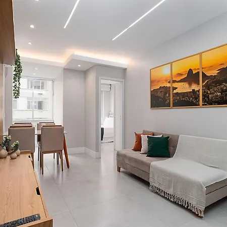 Apartamento 2 Quartos Com Suite Em Copacabana Na Quadra Da Praia Rio de Janeiro Exterior photo