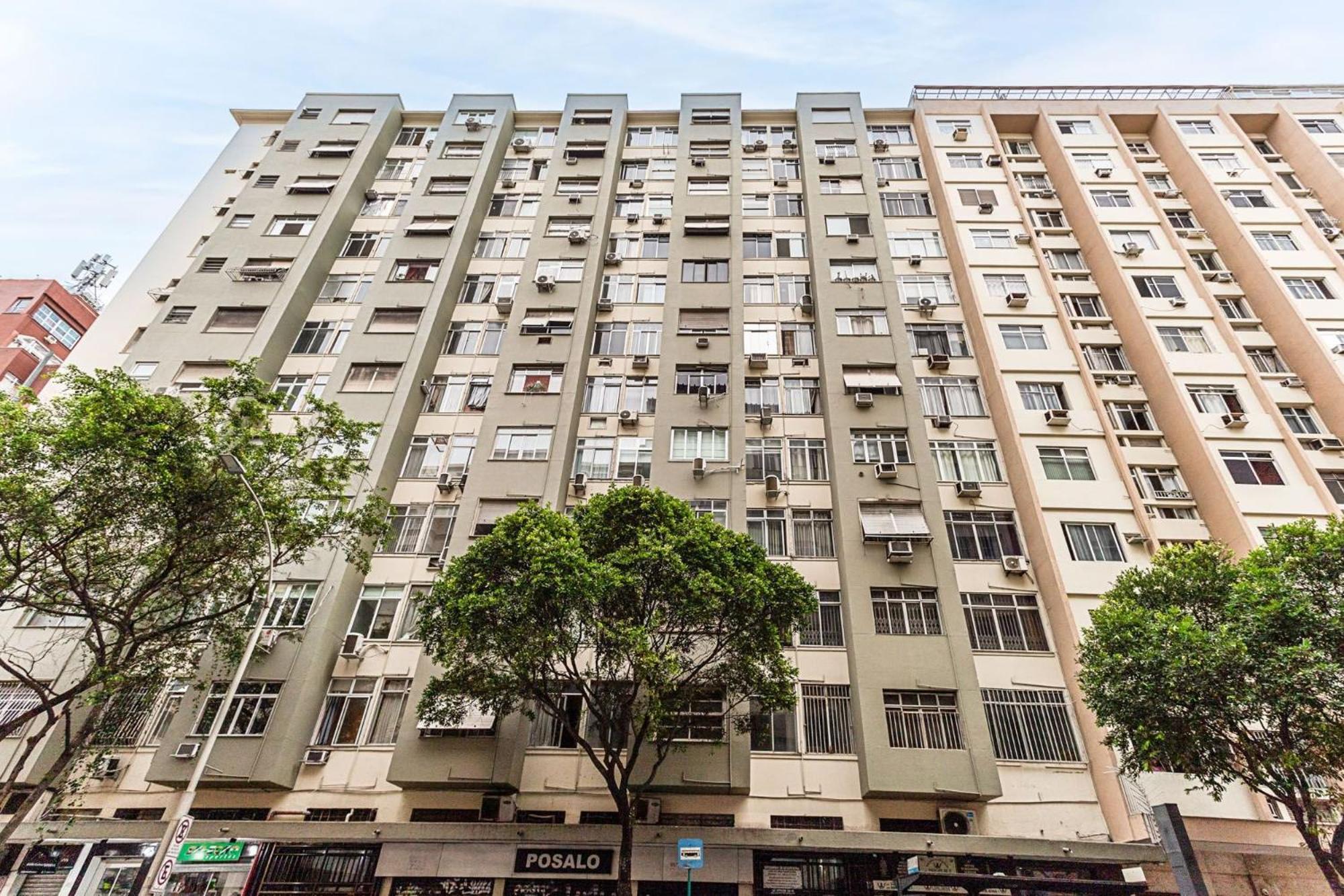 2 Quartos Com Em Copacabana Na Quadra Da Apartment